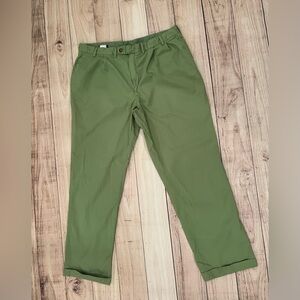J.Crew Men's Green Cotton Chino Pants Size 42